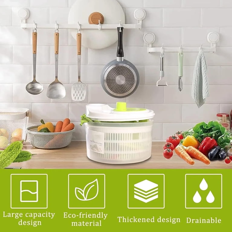 BN-LINK 3L Manual Salad Spinner with Drain photo 6
