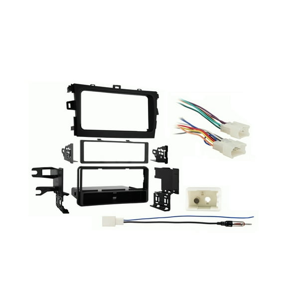 Fits Toyota Corolla 2009-2011 Single DIN Harness Radio Install Dash Kit