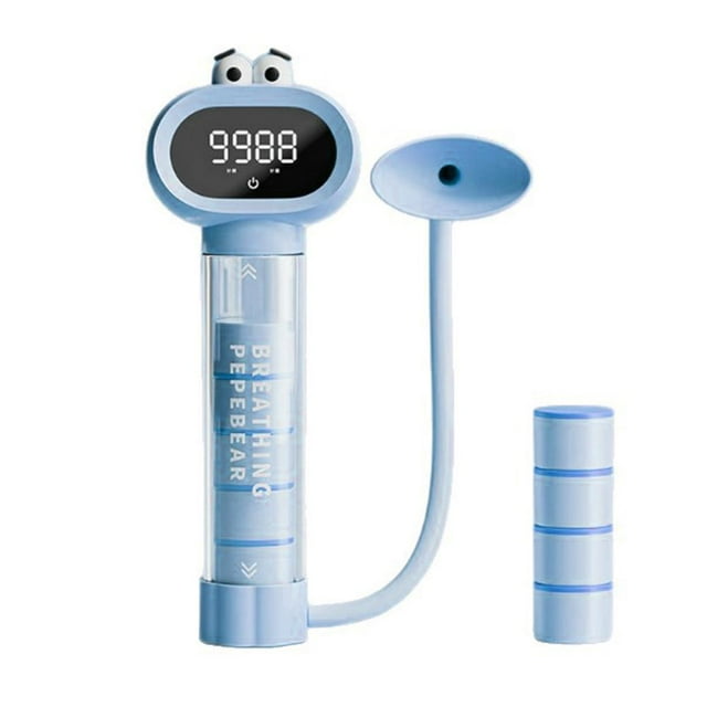 Counting Breath Dumbbell Portable Abdominal Exercise For Lung Capacity