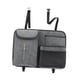 thumbnail image 2 of Organizador de asiento trasero de coche, funda universal de piel sintética para teléfono y caja de pañuelos Gris, 2 of 9