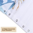 thumbnail image 5 of Get Naked Shower Curtain, Funny Shower Curtain, Blue Shower Curtain, Plant Shower Curtain, Watercolor Shower Curtain Set with 12 Hooks, 72x84 inches, 5 of 6