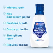 Crest Mouthwash, Pro‑Health Fluoride Mouthwash, Alcohol‑Free Mouth Rinse for Whitening, Winter Mint, 32 fl oz