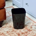 thumbnail image 4 of Youngever 2 Pack 1.5 Gallon Square Trash Can, Plastic Garbage Container Bin, Small Trash Bin for Home Office, Living Room, Study Room, Kitchen, Bathroom (Black), 4 of 4
