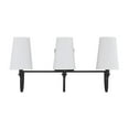 thumbnail image 4 of Savoy House Cameron 24" 3 Lights Transitional Metal Bath Bar in Matte Black, 4 of 7