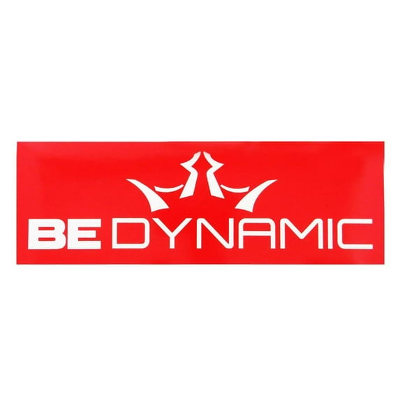 Dynamic Discs Be Dynamic Logo Sticker