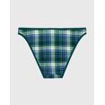 thumbnail image 5 of Culotte Bikini en Coton à Carreaux Evergreen, 5 of 5