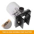 thumbnail image 4 of Trimming Machine Slotted Bracket Fittings  Woodworking Invisible Fastener Connect Component Slotting Brackets, 4 of 7
