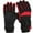 Black, variant on Kilaqueen Big Kids Ski Gloves Size 11-16 Winter Gloves for Boys Girls Outdoor Sports Thicken Keep Warm Gloves Cold Weather Waterproof Windproof Cycling Snow Gloves