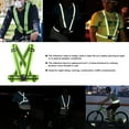 thumbnail image 4 of Cinturón Reflectante Chaleco Reflectante Elástico Con Cinta Elástica Ajustable Para Ciclismo Nocturno, 4 of 8