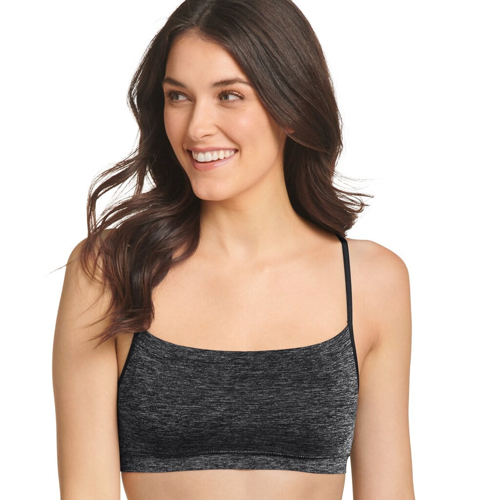Jockey Smooth & Shine Seamfree Bralette Black