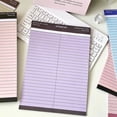 thumbnail image 6 of Korean-style Instagram-worthy color-blocked B5 tear-off paper notebook, high-value, minimalist American-style student memo pad., 6 of 9