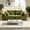 green, variant on Chenille Cloud Sofa Couch, 2-Seater Sectional Modular Sofa for Living Room, Soft And Highly Resilient, Freely Connectable, Vacuum-Compressed Packaging Technology