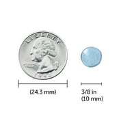 Permanent Glue Dots, Blue, Pack Of 60