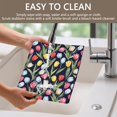 thumbnail image 4 of Placemat, Pioneer Flower Floral Print Pattern Place Mats Table Mat Set Of 2, PVC Washable Placemats for Party Kitchen Dining Decoration, 18x12 Inch, Fade Resistant, 4 of 6