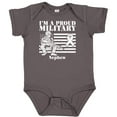 thumbnail image 3 of Inktastic Proud Military Nephew Red Friday Boys Baby Bodysuit, 3 of 5
