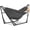 Grey, variant on GDY Hammock Chair with Stand, 550 lb Capacity, Easy Set Up, with Carrying Bag, Portable for Travel/Backpacking/Beach/Backyard, Black.