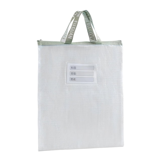 Totes for Storage,A3 Thick Document Bag Transparent Test Paper Storage Art Portfolio A4 Tote