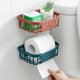 thumbnail image 1 of Estante de almacenamiento de pañuelos montado en la pared Worallymy cesta de drenaje hueca colgante estante de papel en rollo para cocina baño inodoro Worallymy JD735808841, 1 of 7