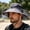 Dark Gray, variant on Solar & USB Rechargeable Fan Sun Hat, Wide Brim Cooling Bucket Hat with 2 Built-in Fans for Men & Women