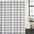 thumbnail image 2 of Ocean Brown Fish Shower Curtain, Waterproof Shower Curtains for Bathroom, Summer Fishing Coastal Nautical Simple Washable Fabric Bathtub Curtain Set Bath Decor with 12 Hooks Extra Long 72"x96", 2 of 8