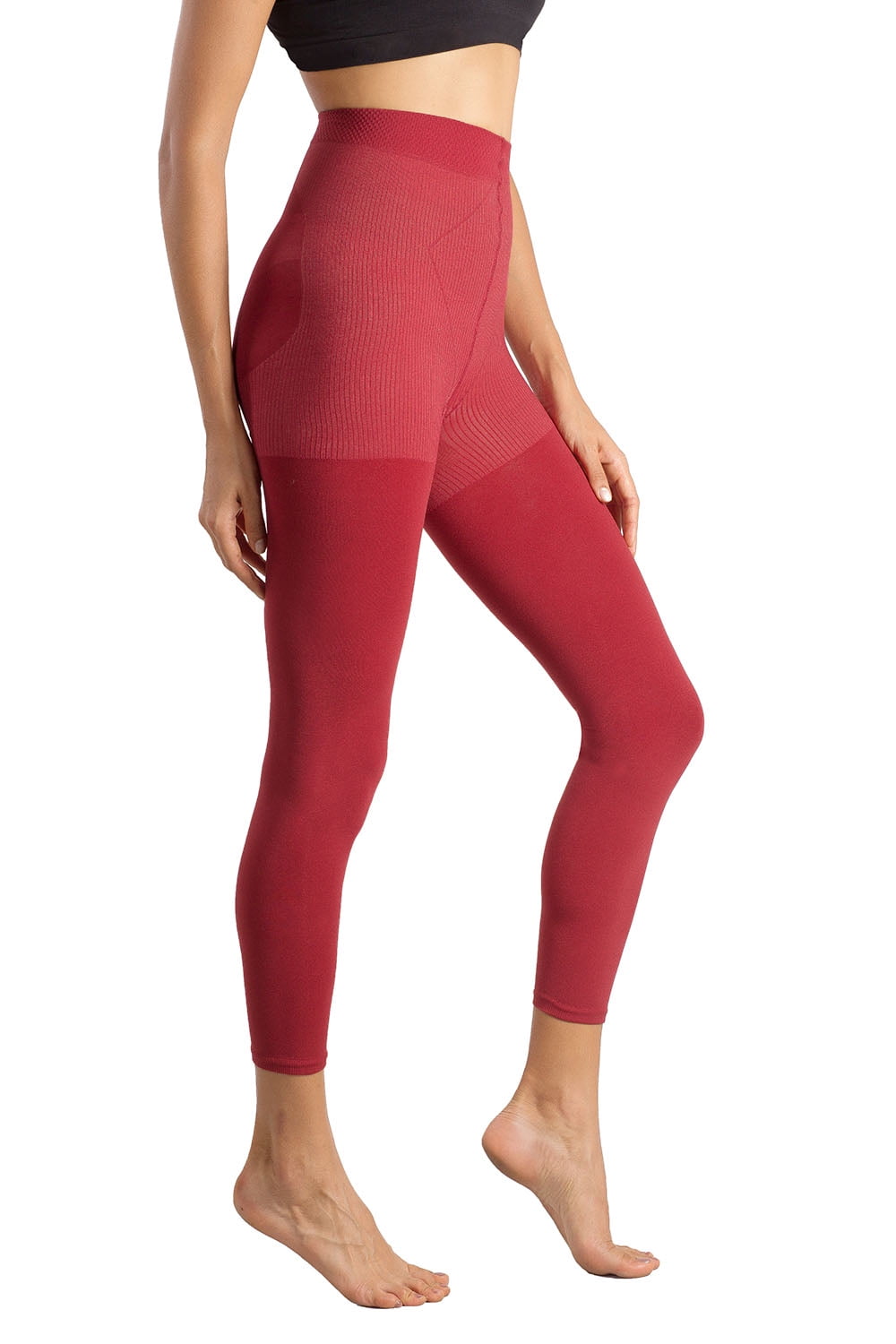 +MD 1520mmHg Women's Footless Compression Pantyhose Medical Quality