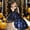 F-230Black1, variant on ZHOGXU Big Kids Girls Dress Sleeveless Suspenders Glow In The Dark Mesh Comfortable Stylish Tutu Dresses For Party And Performance Black1 10-11 Years