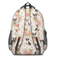 thumbnail image 3 of Chihuahua and Floral Beige Pattern Backpack for School, Cute School Bag with Adjustable Shoulder Straps and Padded Back, 16.9"x12.6"x5.9", 3 of 5