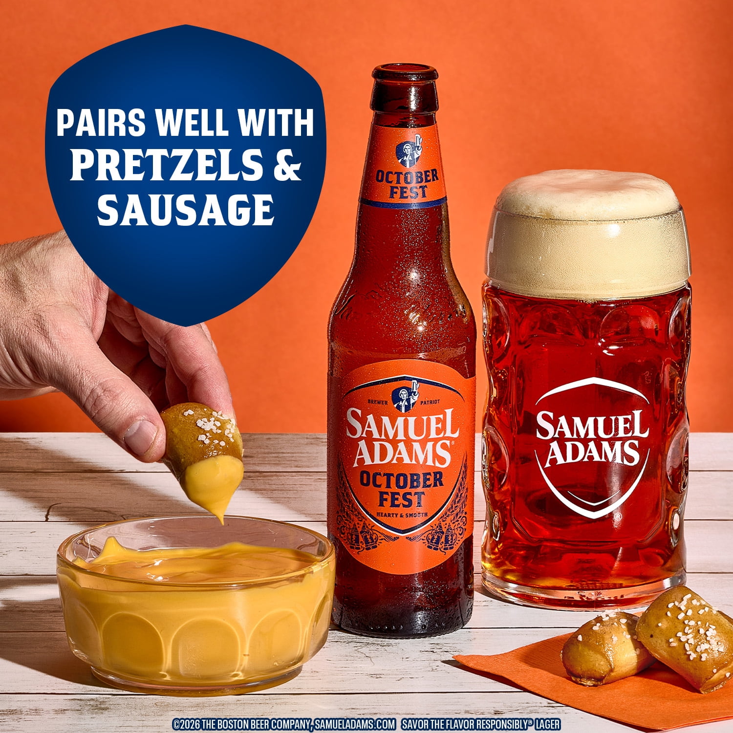 Samuel Adams Seasonal Craft Beer, 12 pack, 12 fl. oz. Glass Bottles, 5.3% ABV