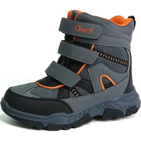 

Kids Snow Boots Winter Waterproof Walking Boots Outdoor Non-Slip Climbing Shoes