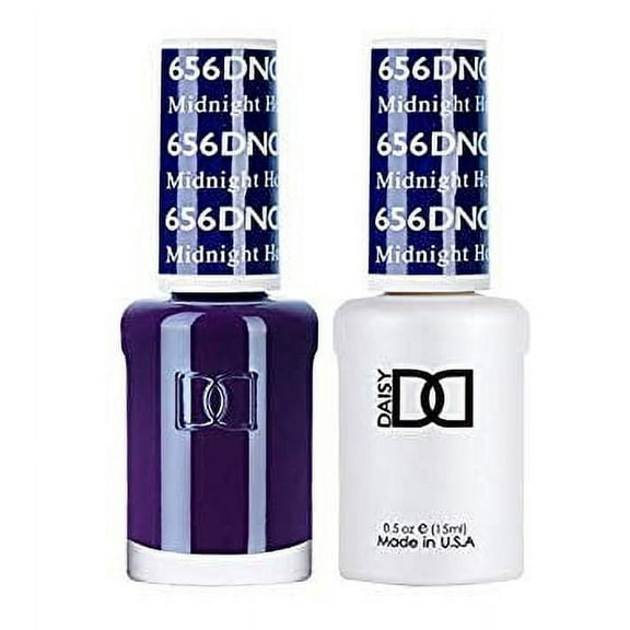 DND Duo Gel Polish & Lacquer 656 Midnight Hour