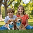 thumbnail image 3 of Dog Bandana 2 Pack,Blue Dachshunds Dog Bandanas for Dogs,Cat Bandana,Small/ Large Dog Bandana 2 Size,Dog Bandanas, 3 of 6