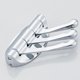 thumbnail image 1 of Gancho giratorio Colco giratorio de Aleación de zinc Columpio Plegable de resistencia 3 brazos Triple para Toalla de percha, 1 of 8