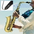 thumbnail image 4 of MasteelfCA 1 Pce Sangle de Saxophone en Cuir Ceinture de Saxophone Réglable Sangle de Saxophone Ceinture de Saxophone, 4 of 8