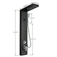 thumbnail image 5 of Senlesen LED Shower Panel Tower Massage Body Jets System Rain&Waterfall Stainless Steel, 5 of 12