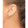 thumbnail image 3 of Sterling Silver Enameled Palm Tree Post Earrings (7.2 X 6.27) Made In China qe14345, 3 of 5