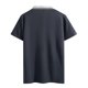 thumbnail image 5 of pstuiky camisetas de hombre, Camisa de verano para hombre, de manga corta, con botones, estilo playero, color liso ropa de hombre xxl, 5 of 5