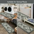thumbnail image 6 of Wonnitar 2'x6' Boho Tribal Runner Rug,Vintage Kitchen Runner Rug, Soft Non Slip Washable Laundry Room Mat Indoor Throw Hallway Floor Carpet Runner for Bathroom Entryway Bedroom, 6 of 7