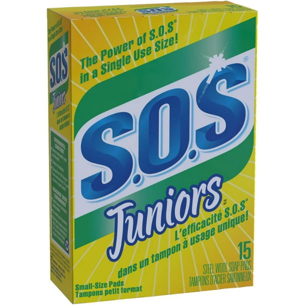 15 Paquets de Tampons de Gommage Junior