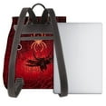 thumbnail image 3 of Balery Black Spider Web With Spiders Mochila de Cuero para Mujeres, Gran Capacidad, Bolsa de Viaje Multifuncional, Mochila de Cuero y Bolsa de Hombro para Mujeres, 3 of 4