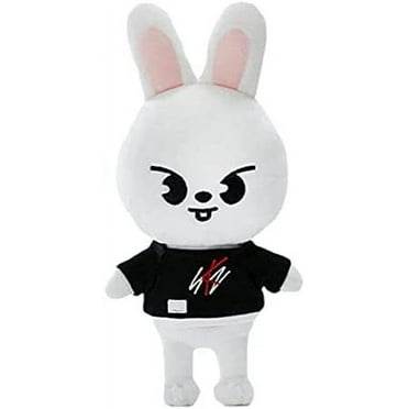 Skzoo Plush Toys，Skz Plushie Stray Kids Plush Dolls for Kids Fans Gifts （White rabbit）