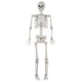 thumbnail image 1 of Gymax 5.4 FT Halloween Skeleton Decoration Life Size Large Skeleton w/ Posable Joints, 1 of 10