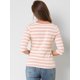 thumbnail image 5 of Disfraz de Día de San Patricio para Mujer Allegra K Camiseta Ajustada Rosa Blanco S, 5 of 6