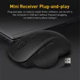 thumbnail image 5 of Wireless Mouse Rechargeable Bluetooth Mouse 1600DPI Silent Mice 2.4G USB Gaming Receiver for Mackbook PC Laptop Accessories, 5 of 5