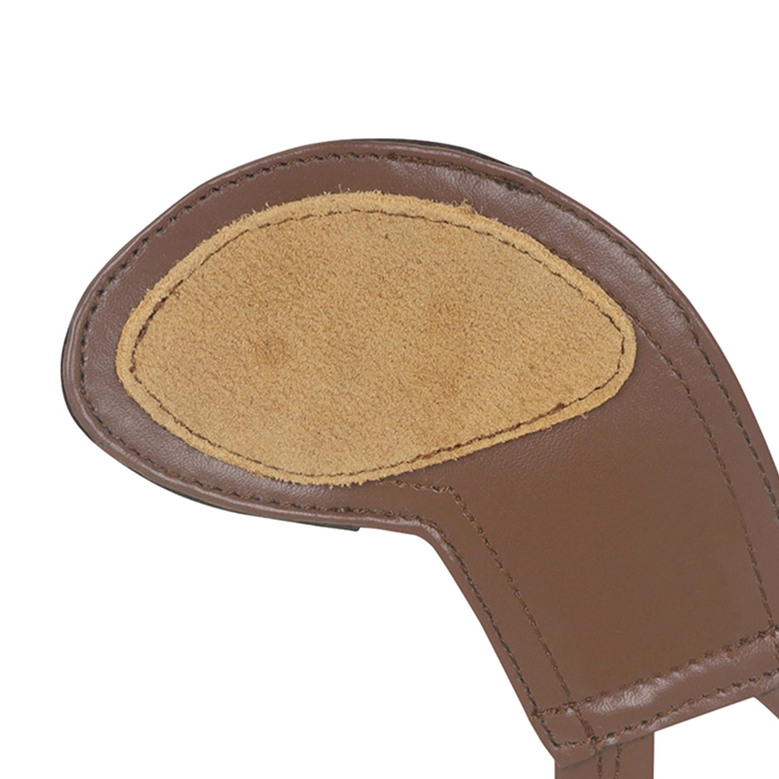 LeeQinersw 1/4 - 1/2 Violin Shoulder Rest Chinrest Support Violin Tool Comfortable Chinrest Brown