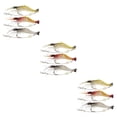 thumbnail image 3 of Guardoinrt Soft Lures Shrimp Bait Set Kit Fishing Lures Baits Tackle Set Random Color color random 3pcs 3Set, 3 of 6
