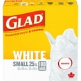 thumbnail image 2 of Glad White Bags - Small 25 Litres, 2 of 8