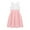 White&Pink, variant on iiniim Kids Flower Girl Pleated Chiffon Dress Princess Bridesmaid Wedding Pageant Party