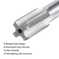 thumbnail image 3 of Unique Bargains M18 x 1.25 Left Hand High Speed Steel Machine 4 Straight Flutes Thread Tap, 3 of 6