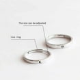 thumbnail image 6 of YUEHAO Accessories Rings You Are My Sun Moon Ring Set 925 Sterling Silver Plated Couples Promise Rings C, 6 of 9