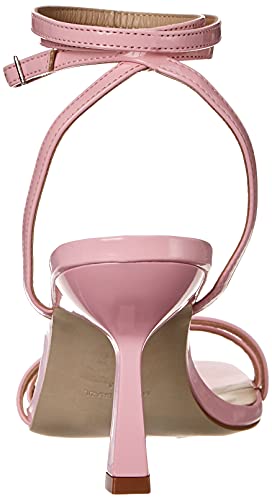 kyrah patent ankle wrap dress sandals